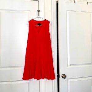 JCrew red cocktail dress - size M